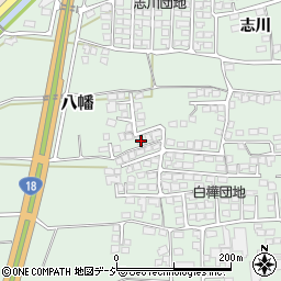長野県千曲市八幡2228周辺の地図