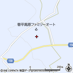 長野県上田市菅平高原1223-2787周辺の地図