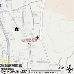 長野県千曲市森2453-6周辺の地図