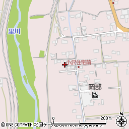 茨城県常陸太田市小沢町2256周辺の地図