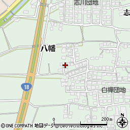 長野県千曲市八幡2231周辺の地図