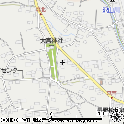 長野県千曲市森1219-3周辺の地図