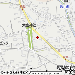 長野県千曲市森1219-1周辺の地図