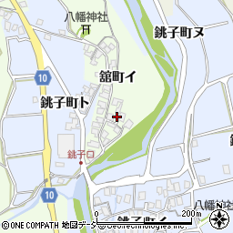 石川県金沢市舘町イ66周辺の地図