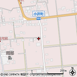 茨城県常陸太田市小沢町2385周辺の地図