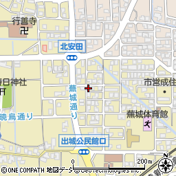 石川県白山市成町385-5周辺の地図
