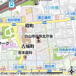 〒924-0885 石川県白山市殿町の地図