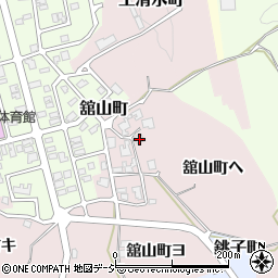 石川県金沢市舘山町（ヘ）周辺の地図