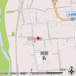 茨城県常陸太田市小沢町2319周辺の地図