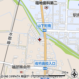 茨城県常陸太田市磯部町610周辺の地図