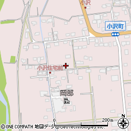 茨城県常陸太田市小沢町2308周辺の地図