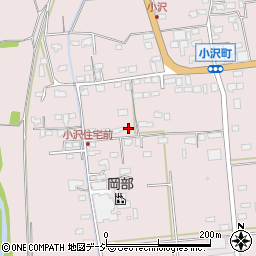 茨城県常陸太田市小沢町2307周辺の地図