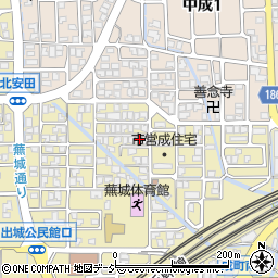 石川県白山市成町707周辺の地図