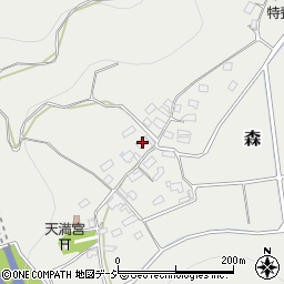 長野県千曲市森902周辺の地図