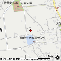 長野県千曲市森1042-1周辺の地図