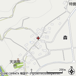 長野県千曲市森902-1周辺の地図
