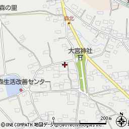 長野県千曲市森1094-5周辺の地図