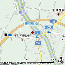 栃木県芳賀郡芳賀町西水沼274-7周辺の地図