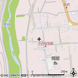 茨城県常陸太田市小沢町2261周辺の地図