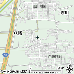 長野県千曲市八幡2210周辺の地図