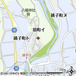 石川県金沢市舘町イ68周辺の地図