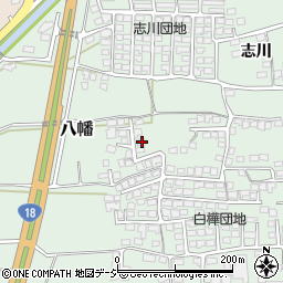 長野県千曲市八幡2209周辺の地図