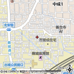 石川県白山市成町702周辺の地図