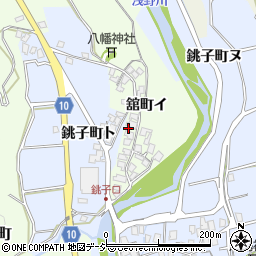 石川県金沢市舘町イ7周辺の地図