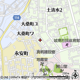 石川県金沢市土清水2丁目168周辺の地図