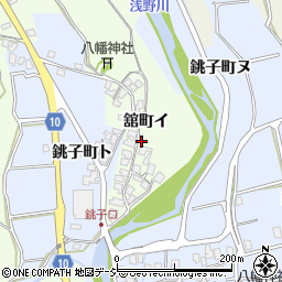 石川県金沢市舘町イ71周辺の地図