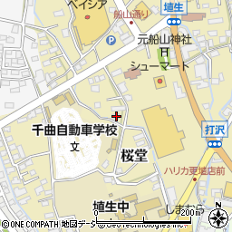 長野県千曲市桜堂293周辺の地図