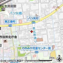 ヤマハ松任センター周辺の地図