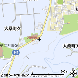 石川県金沢市大桑町中ノ大平周辺の地図