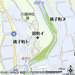 石川県金沢市舘町イ73周辺の地図