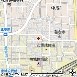 石川県白山市成町699周辺の地図