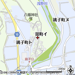 石川県金沢市舘町イ3周辺の地図