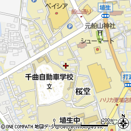 長野県千曲市桜堂294周辺の地図