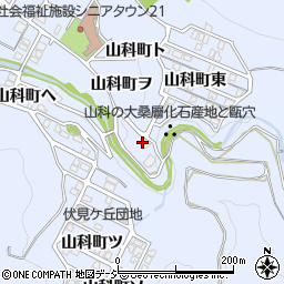 石川県金沢市山科町ヌ74-32周辺の地図