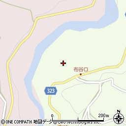 富山県富山市八尾町東布谷234周辺の地図