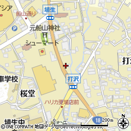 長野県千曲市桜堂243周辺の地図