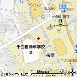 長野県千曲市桜堂295周辺の地図