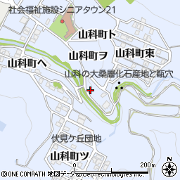 石川県金沢市山科町ヌ74-14周辺の地図