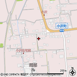 茨城県常陸太田市小沢町2281周辺の地図