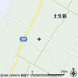 富山県南砺市土生新558周辺の地図