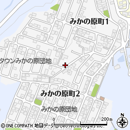 茨城県日立市みかの原町周辺の地図