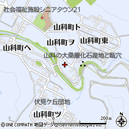 石川県金沢市山科町ヌ74-24周辺の地図