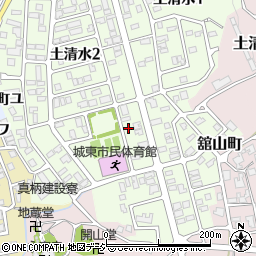 石川県金沢市土清水2丁目332-2周辺の地図