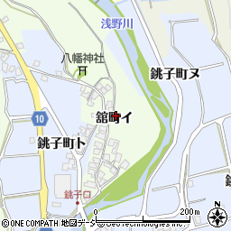 石川県金沢市舘町イ121周辺の地図