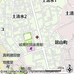 石川県金沢市土清水2丁目321周辺の地図