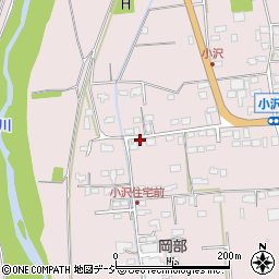 茨城県常陸太田市小沢町2269周辺の地図